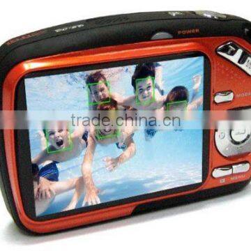 Best sale 5.0MP Waterproof outdoor digital Camera with 2.5" TFT screen 4X Digital Zoom 2X Advanced Zoom sport camera DC-225