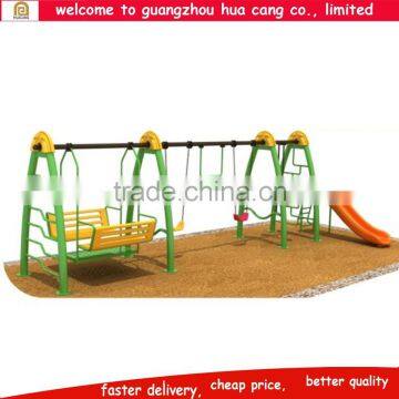 2016 outdoor kids swing and slide in China