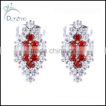 latest dubai beautiful zircon earring designs for girls