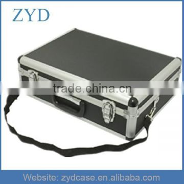 Large Black Aluminum Hard Case for Guns, Cameras ZYD- HZMsc032