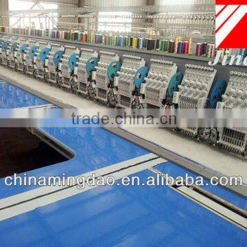 21 head embroidery machine for 1000rpm flat and sequin device