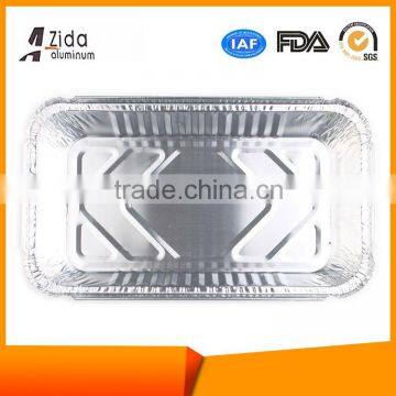 China Gold Manufacturer Competitive Aluminum Foil Food Tray Lid