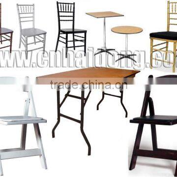 Ballroom Chiavari Chair and Table