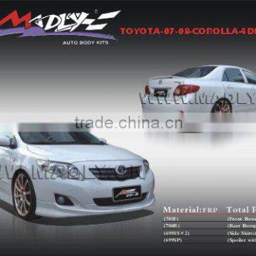 Fiberglass body kits for 07-08-COROLLA