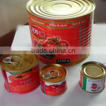 Jiangxi Factory Supply Canned Tomato Paste Brix26-28%,28-30% photo-4