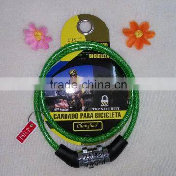 Bicycle combination lock bicycle locks padlock bicycle lock of chain cables bicycle lock