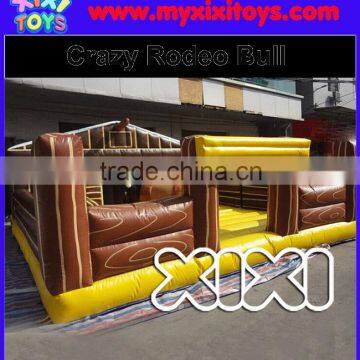 Hot sale inflatable bouncy mattress for rodeo bull, inflatable cushion for mechanical bull