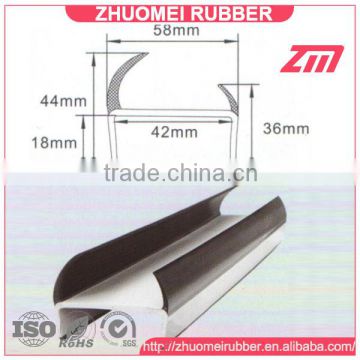 Truck Door Gasket, Rigid PVC extrusion