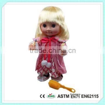 Toys Direct From China With Real Hair Beautiful Educational Doll Promotion Baby Doll photo-4