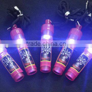 Flash light whistle