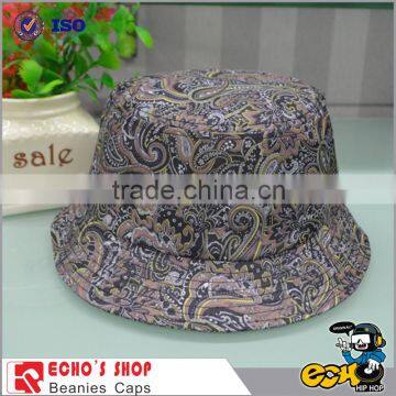 wholesale printed cheap custom bucket hats