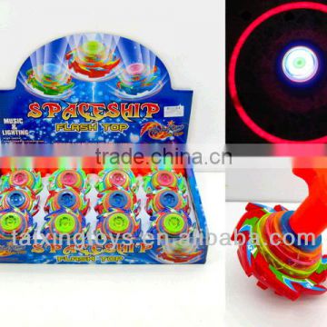 Kids Classic Toys Flashing Spinning Top Toys with light and music