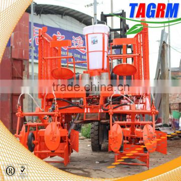 With fertilizing function sugarcane seed planting machine/sugarcane seeder planter factory