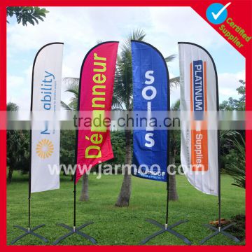 Cheap 110g knitted Polyester banner for advertisement