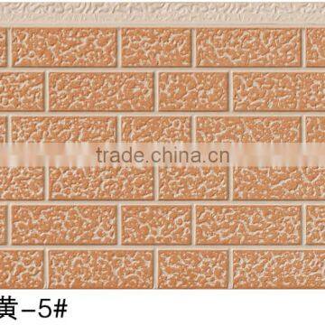 decorative foam wall panel/pu sandwich panel/facade panel/wall cladding panel