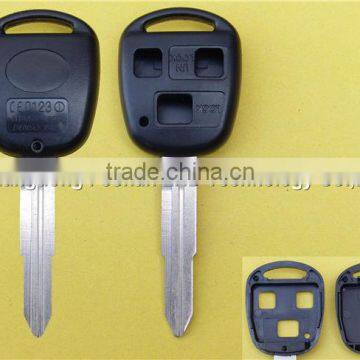 Remote Key Shell fit for TOYOTA Yaris Avensis 3 Button Case Fob TOY41 blade