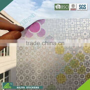 BSCI factory audit frosted new design self adhesive decorative adhesive window film