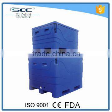 Insulated Tub 1000L, Plastic Tubs With Lid, Roto Tubs for Fish photo-5