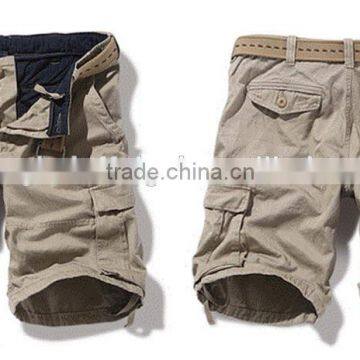 2016 Latest Design Mens Heavy Cotton Heavy Washed Cargo Shorts for Summer photo-2