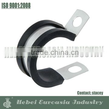 Galvanized Carbon Steel Rubber Clip