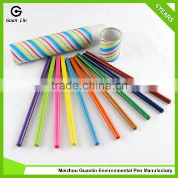 Beautiful new rainbow color paper pencil