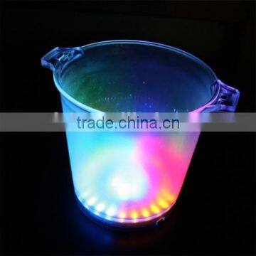 LED fashing ice buckets for Bar / LED ice bucket for beer