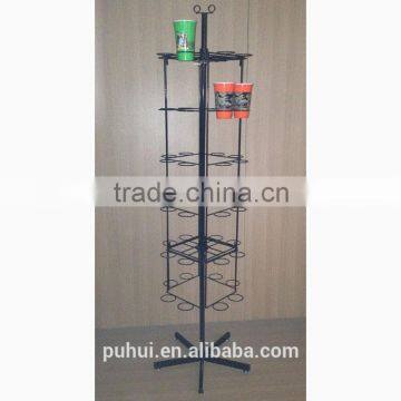Metal Rotating Counter Mugs Rack for Promotion photo-4