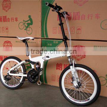 popular sports lightweight disc brake 20 inch folding bike