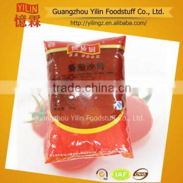 2kg low price China YILIN tomato ketchup for European market