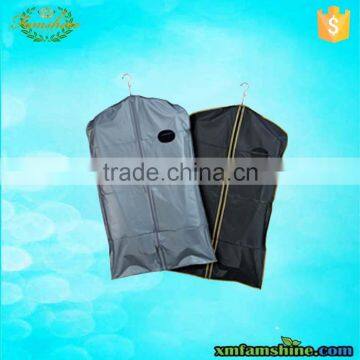 customized zippered peva suit cover/garment bag