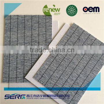 Customized Striped Shoe Insole Material for Nike Woman Shoe