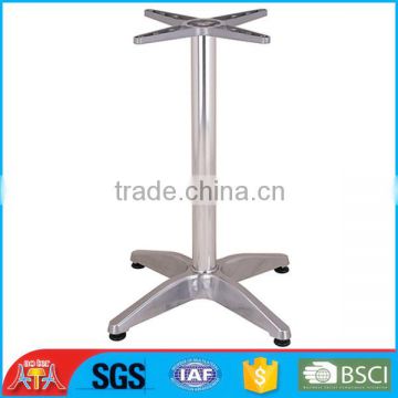 aluminum table base for stainless steel table