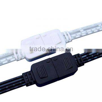 Dongguan IP20 4pin Indoor LED Connectors Cord for RGB LED strip Lights