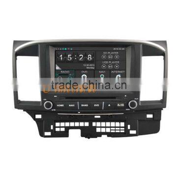 In dash Car Stereo GPS Navigation DVD Headunit For MITSUBISHI LANCER 2007-2012