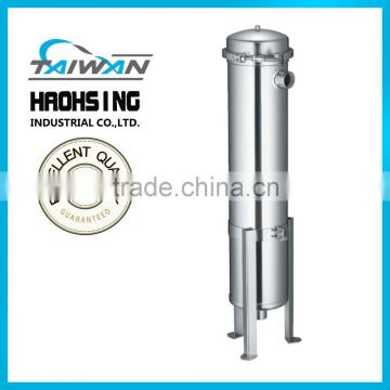 high quality stainless steel low pressure bag filter housing