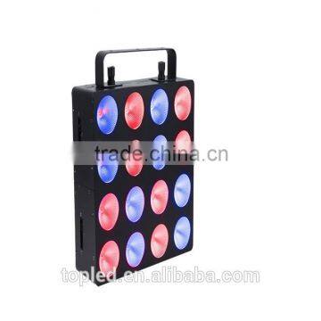 4*4 matrix panel Tri-RGB LED Blinder light 155W led panel light pixel control