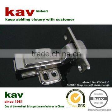pass 50000 close-open test stainless steel wooden door hinge for laboratory furniture