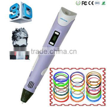 hot sale 3d pen for children use, Gifts & Crafts Semi-Automatic 3D pen