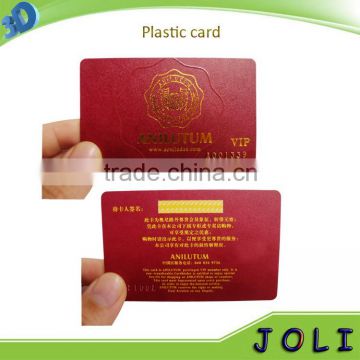 full color printing business card plastic