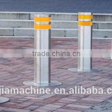 Automatic out door traffic cone Traffic forbidden pillars lifter station with LED light Max. 100-1000mm 24v linear actuator