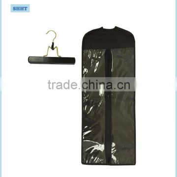 customized luxury hair extension bag and hanger with custom logo