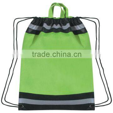 Large Non-Woven Reflective Hit Sports Pack- Lime Green