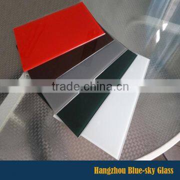 China Factory supply Back Painted Tempered Glass