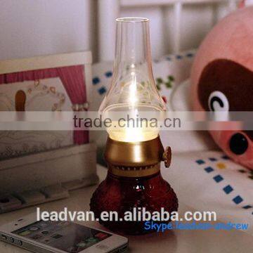Brightness Adjustable Digital Led Candle Blow On Off Vintage Blow Led Lamp