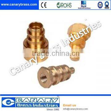 high precision brass cnc machining turned parts