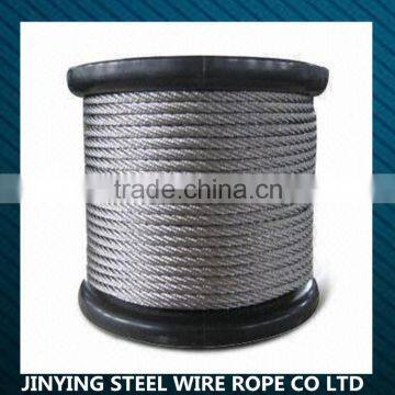 one plastic reel per carton or box steel wire rope