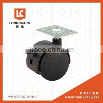 50mm Rubber Flat Castor Wheel With Plate From Guangzhou Hardware photo-6