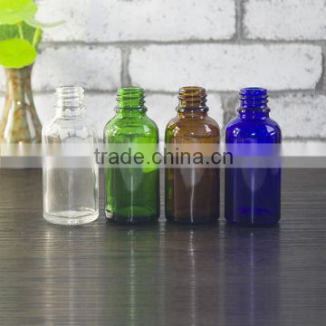 0.5oz blue glass bottles for massage oil with glass eye dropper