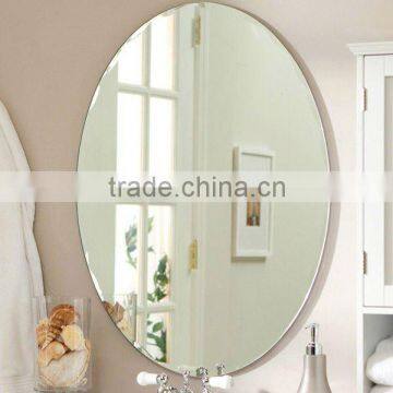silver decorative mirror