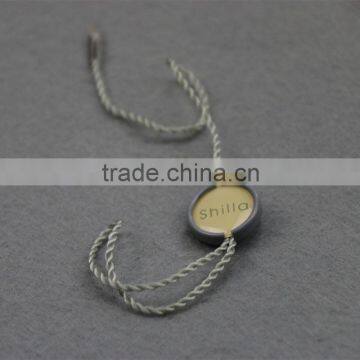 round garment string lock ,Metal seal tag for garment ,Aluminium seal tag